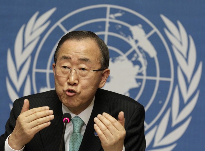 El secretario general de la ONU, Ban Ki-moon, insistió en que "hay que escuchar a la gente" y hay que hacerlo "lo antes posible", sin ser más explícito al respecto