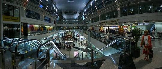 Tráfico internacional de pasajeros en Dubái