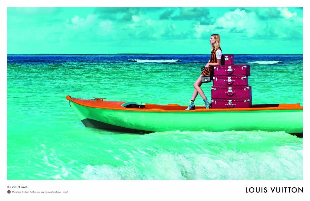 Campaña espíritu de viaje de Louis Vuitton