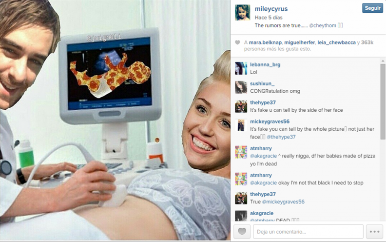 Instagram de Miley Cyrus