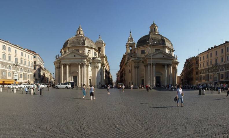 Piazza del Popolo, en Roma