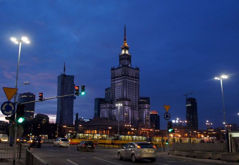 La Torre de la Cultura, en Varsovia, es la edificación más alta de la ciudad