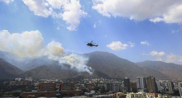 Unas 10 hectáreas consumió incendio forestal en Parque Nacional Waraira