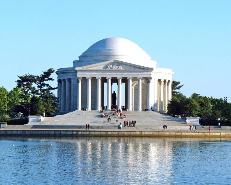 Monumento Jefferson Memorial, en Washington DC