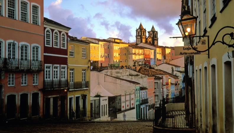 Pelourinho, casco histórico de Bahía