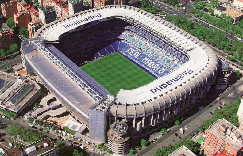 El Estadio Bernabéu es la casa del Real Madrid CF