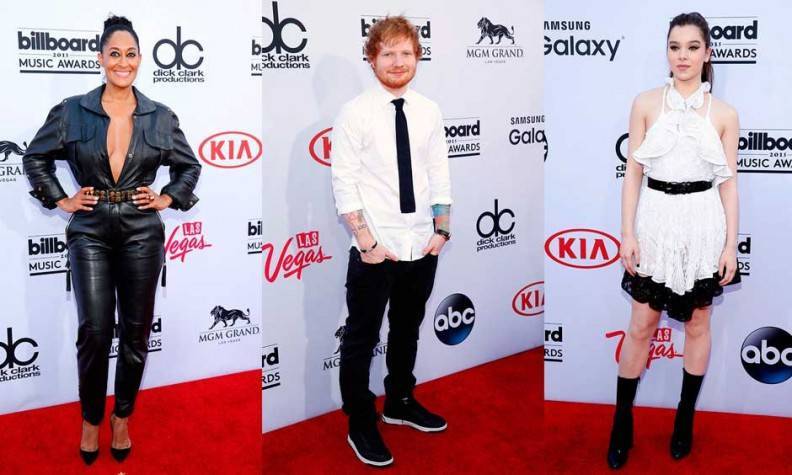 Tracee Ellis Ross, Ed Sheeran y Hailee Steinfield