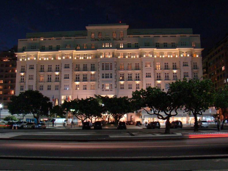 Hotel Copacabana Palace, en Río de Janeiro