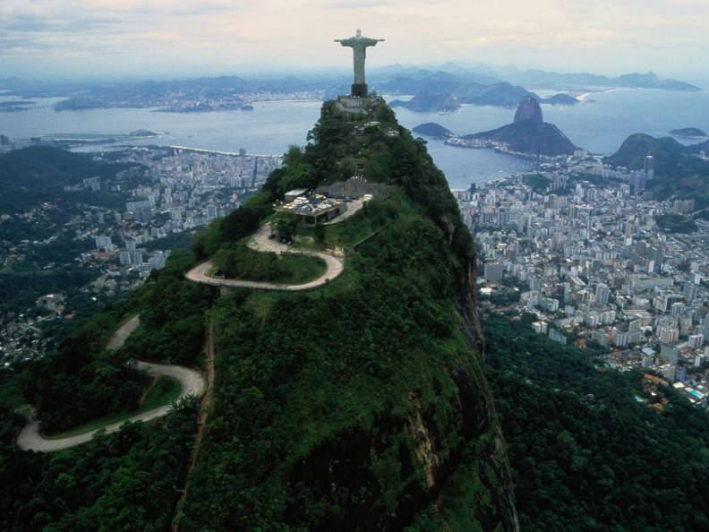 Cristo Redentor del Corcovado, en Río de Janeiro