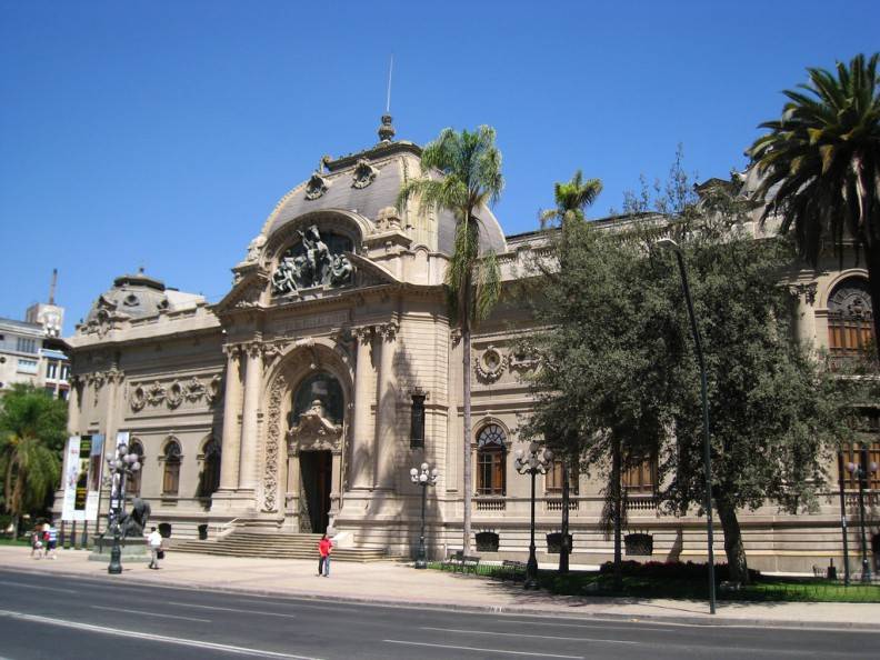 Museo Nacional de Bellas Artes, en Río de Janeiro