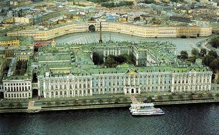 Palacio de Invierno, en San Petersburgo