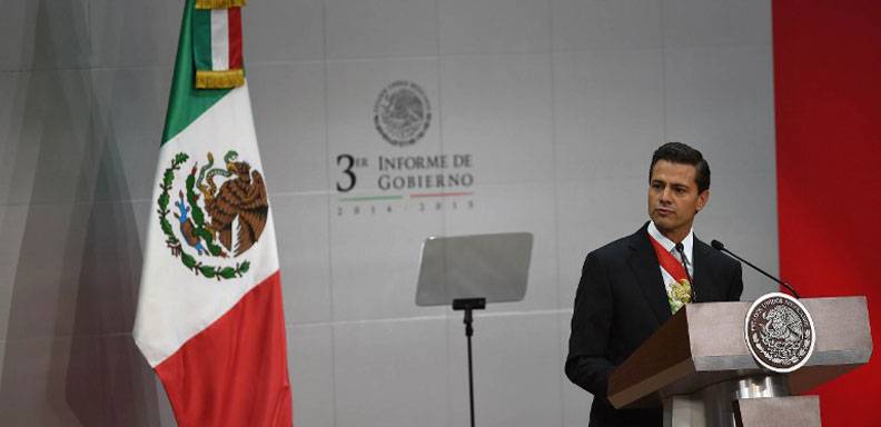 Peña Nieto admite que mexicanos están en descontento con su gobierno