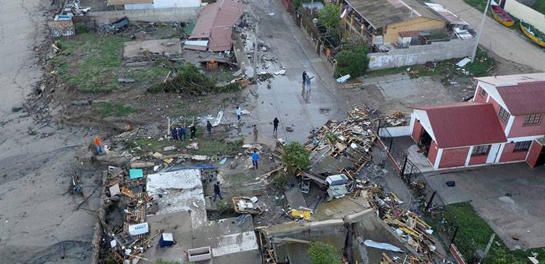 El número de muertos por terremoto en Chile se elava a 10