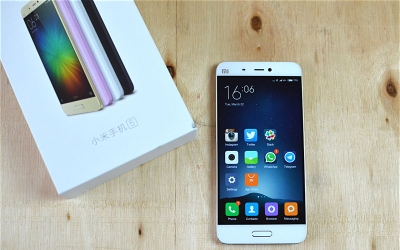 Xiaomi Mi 5 32GB White EXPORT  Lazada Singapore