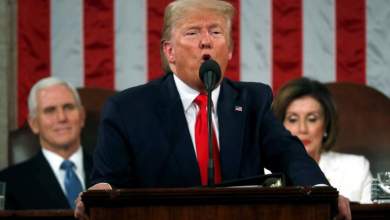 Trump evitó hablar sobre el impeachment en su discurso del estado de la unión