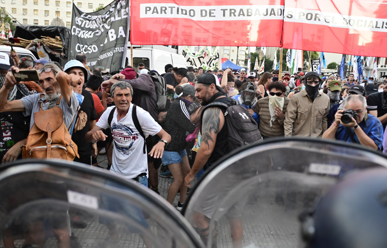 New incidents in Argentina after the vote on the ‘omnibus law’