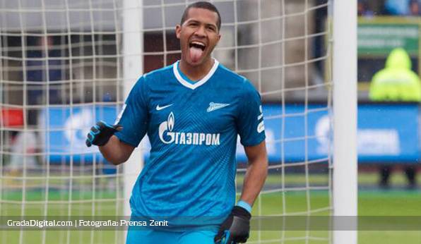 Salomón Rondón guió al Zenit con 3 goles