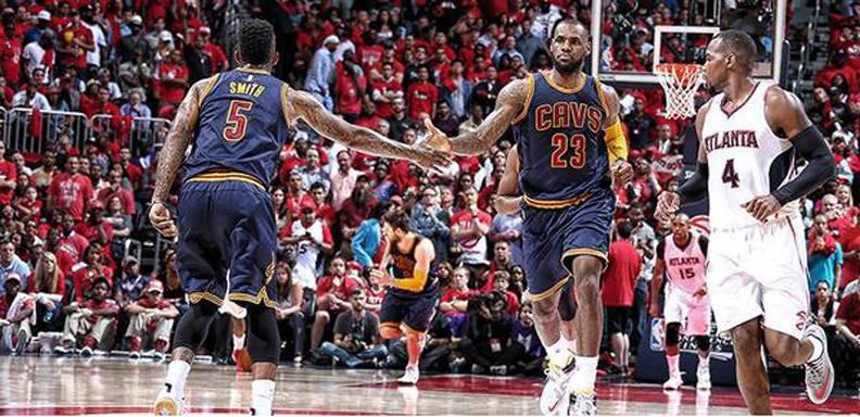 Los Cavaliers derrotaron 89-97 a los Hawks en el primer juego de la serie por la final de la Conferencia Este