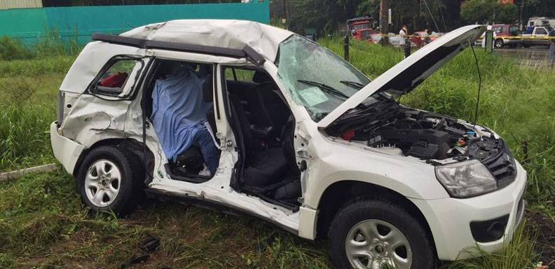 Una venezolana y un ecuatoriano fallecieron en accidente de tránsito en Costa Rica