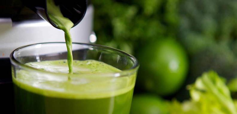 Jugo verde, excelente desintoxicante