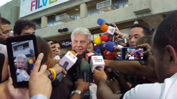 Felipe González llega aVenezuela