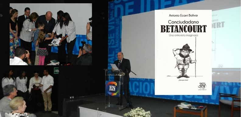 Antonio Ecarri Bolívar presentó su nuevo libro: “Conciudadano Betancourt - Una entrevista