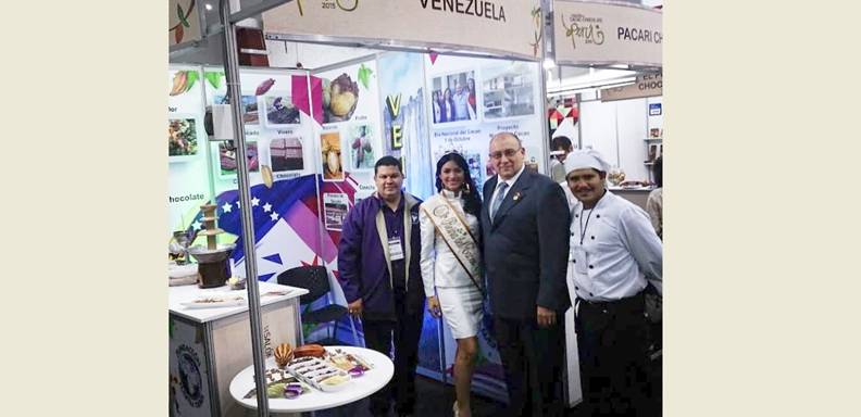 VI Salón del Cacao y Chocolate 2015 evento que se viene realizando para mostrar el avance y mejoras del Cacao y Chocolate Peruano