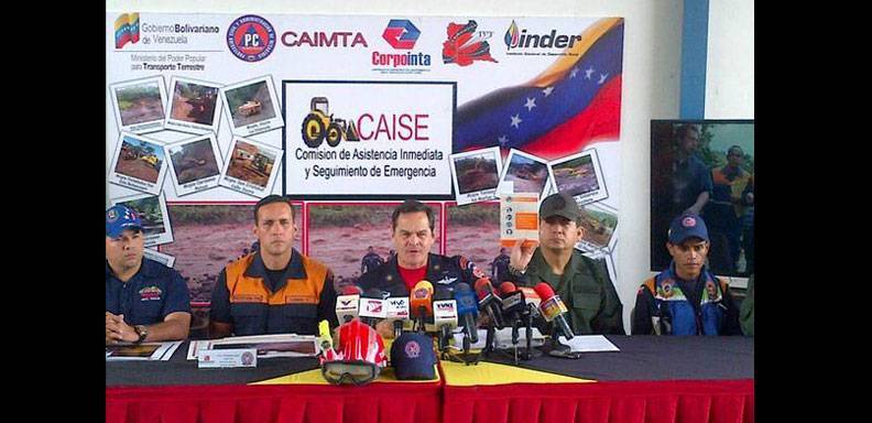 Táchira se mantiene en alerta despues de 24 días registrando fuertes lluvias