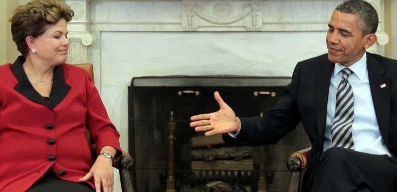 Dilma visita a Obama en Washsington