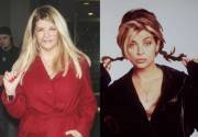 La destacada actriz de la década de los 90, Kirstie Alley, aumentó tanto peso que siempre se mostraba con abrigos enormes o con vestidos de color negro. Sin embargo, en 2011 apareció en "Dancing with the Stars" con su nueva figura