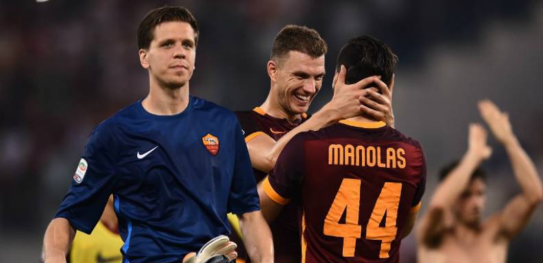 Los goles para la Roma de los bosnios Miralen Pjanic y Edin Dzeko derribaron a la Juventus, que aún no ha sido capaz de puntuar en la Liga Italiana