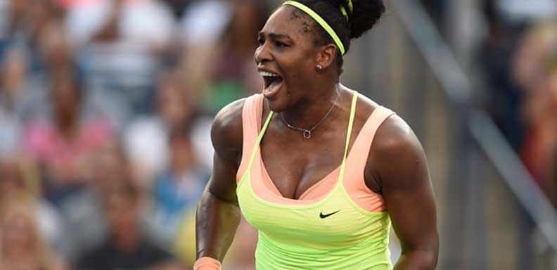 Serena Williams sigue mostrando su poder