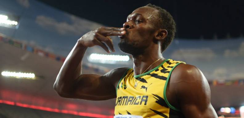 Usain Bolt ganó su segunda medalla de oro en el Mundial de Pekín, tras imponerse en la final de 200 metros planos