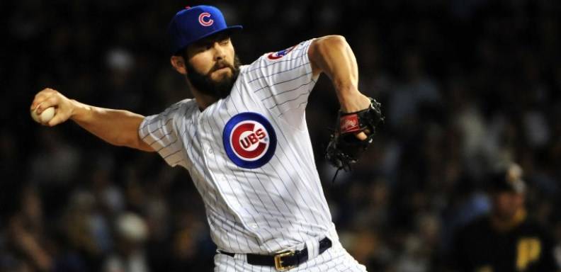 Jake Arrieta lanzó siete episodios y pegó batazo de cuatro esquinas en el triunfo de los Cachorros de Chicago, que vencieron 4-0 a los Piratas de Pittsburgh