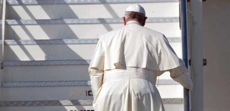 El Papa Francisco salió de Roma el sábado rumbo a La Habana, donde iniciará su histórico viaje a Cuba y a Estados Unidos