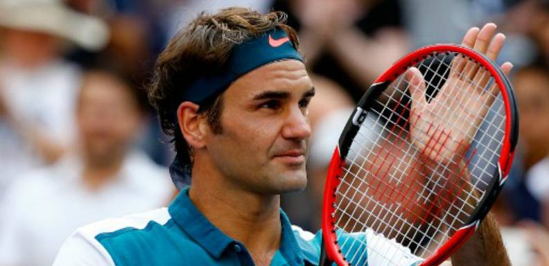 El suizo Roger Federer, número 2 del tenis mundial, venció al argentino Leonardo Mayer, por 6-1, 6-2 y 6-2, en un partido que solo duró 77 minutos