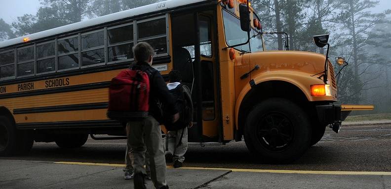 Los niños no deben ir enfermos al colegio