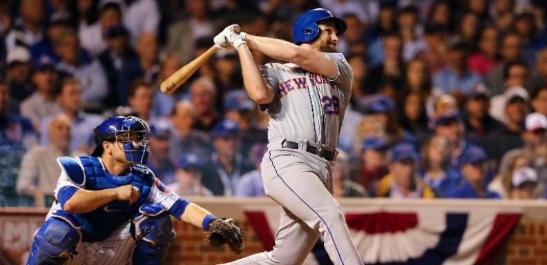 Daniel Murphy fue nombrado Jugador Más Valioso de la Serie de Campeonato de la Liga Nacional de los Mets ante los Cachorros. Y todo a punta de jonrones