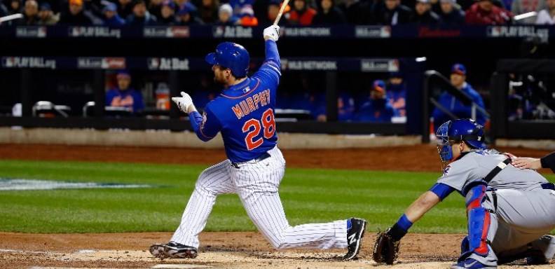 Daniel Murphy se erigió de nuevo en el líder del ataque de los Mets de Nueva York que se impusieron por 4-1 a los Cachorros de Chicago