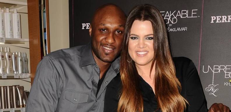 Lamar Odom y Khloe Kardashian tienen cuatro años de casados