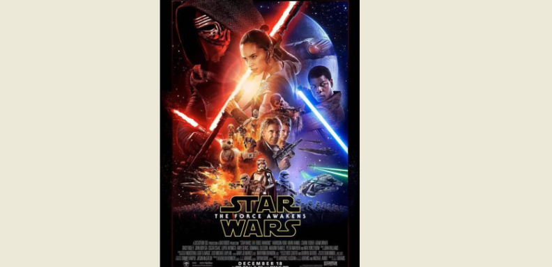 "Star Wars: The Force Awakens" el cartel de la nueva entrega. Foto Twitter