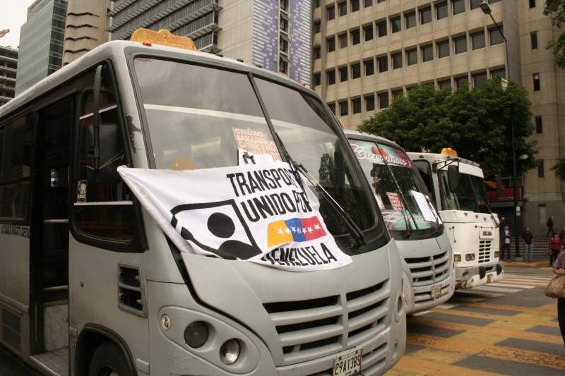 transporte unido por Venezuela