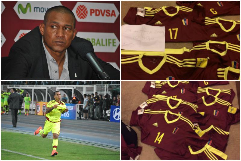 El director técnico expresó que la camisa Vinotinto no se utilizó en Barinas por falta del material, una afirmación desmentida por fuentes de la FVF