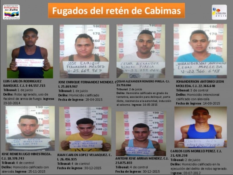 Fugados cabimas 2