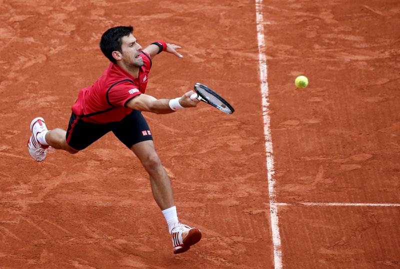 El serbio jugará por un puesto en la final con el ganador del duelo entre el belga David Goffin y el austriaco Dominic Thiem, que se disputa al mismo tiempo en la Suzanne Lenglen.