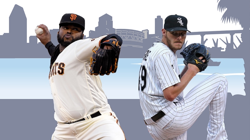 Chris Sale y Jhonny Cueto serán los encargados de abrir por ambas novenas el Clásico de mitad de temporada del mejor beisbol del mundo