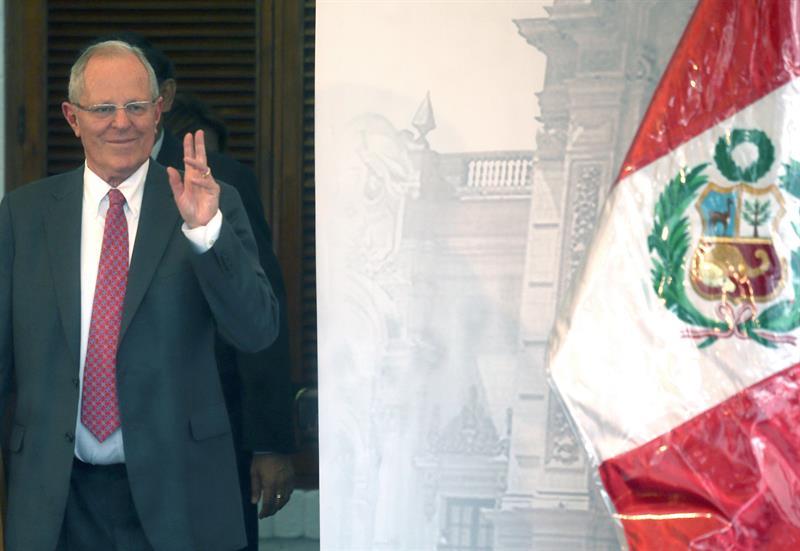 Kuczynski consideró que en América latina están ocurriendo cambios a favor de la democracia. No obstante, rechazó el hecho de mantener presos políticos en Venezuela/ Foto: EFE