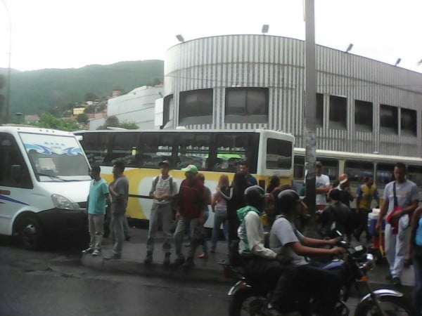 Protesta de Transportistas en Antímano