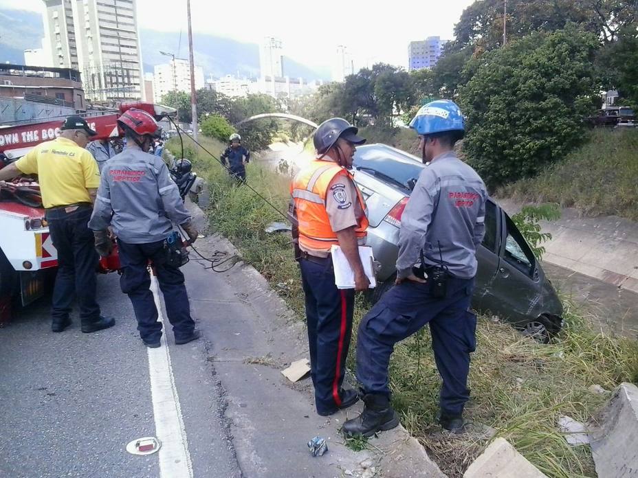 El siniestro ocurrió a la altura del distribuidor Baralt Sur