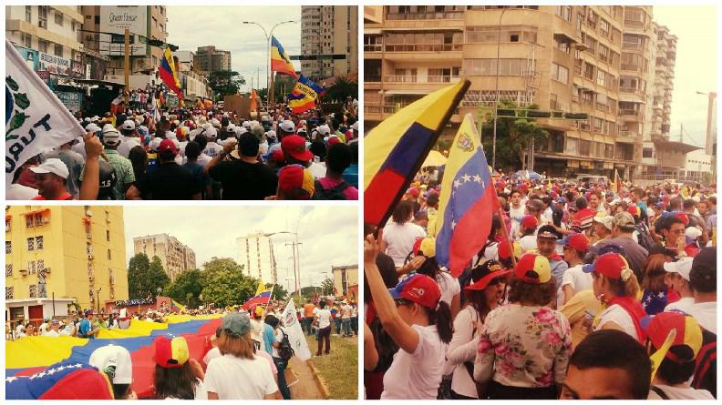 1S "Toma de Caracas" en el interior del país